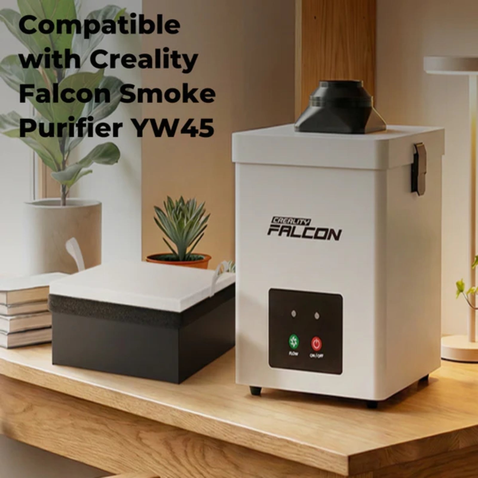 Creality Falcon YW45 Smoke Purifier Desktop Air Filter Laser 3D Print Dust Removal Quiet Compact