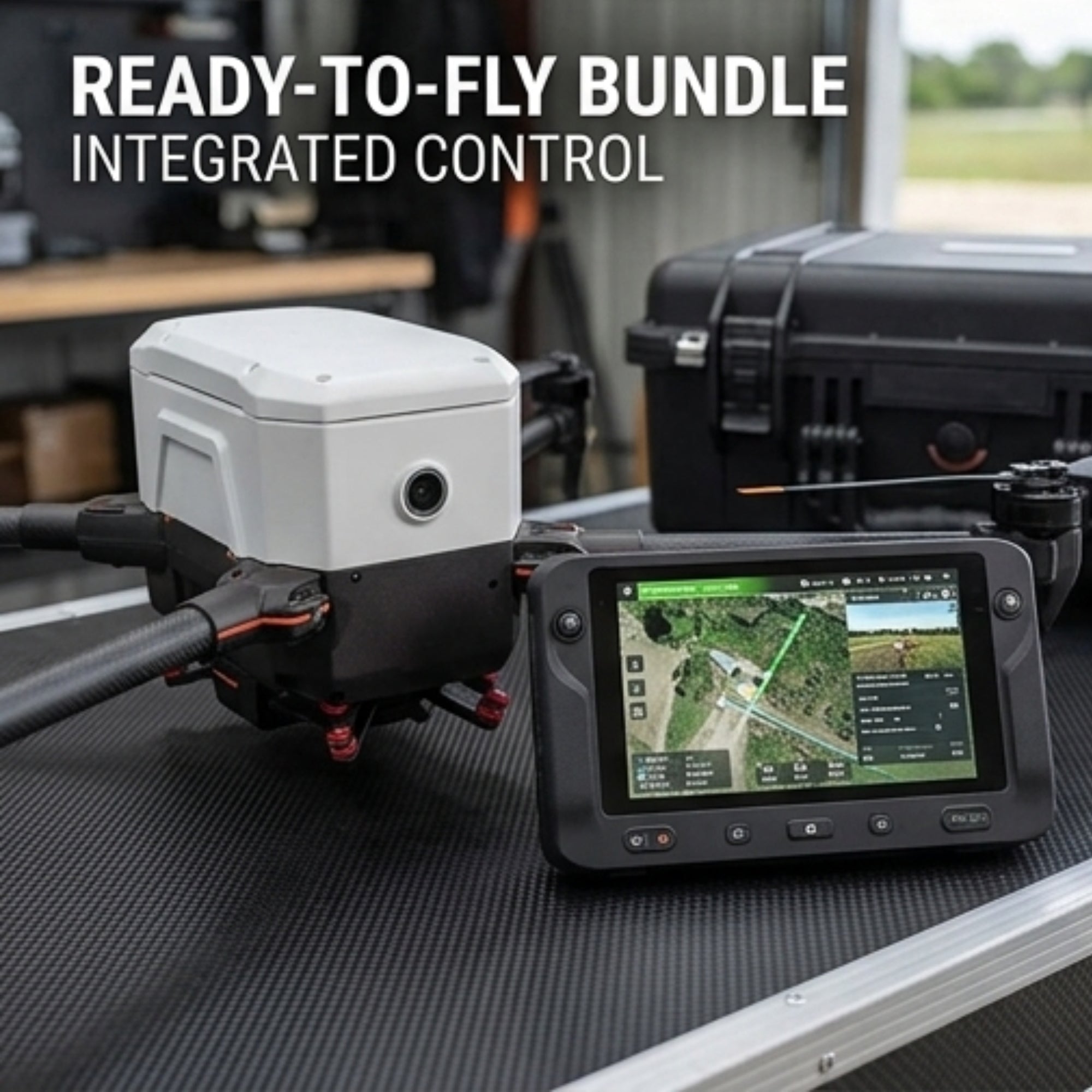 Inspired Flight IF800 Quadcopter Bundle with Blue Herelink Ground Control Station