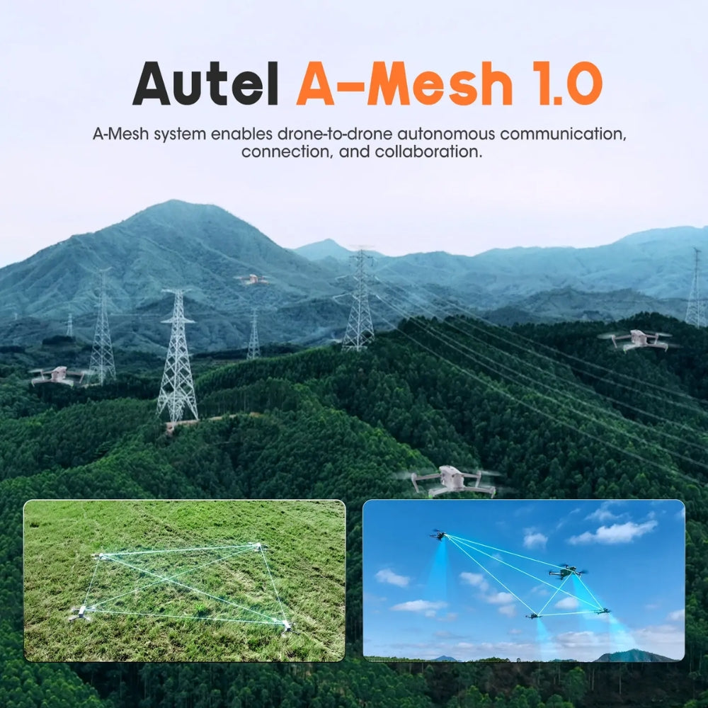 Autel EVO MAX 4T Drone Thermal Zoom Camera Laser for Rescue Security