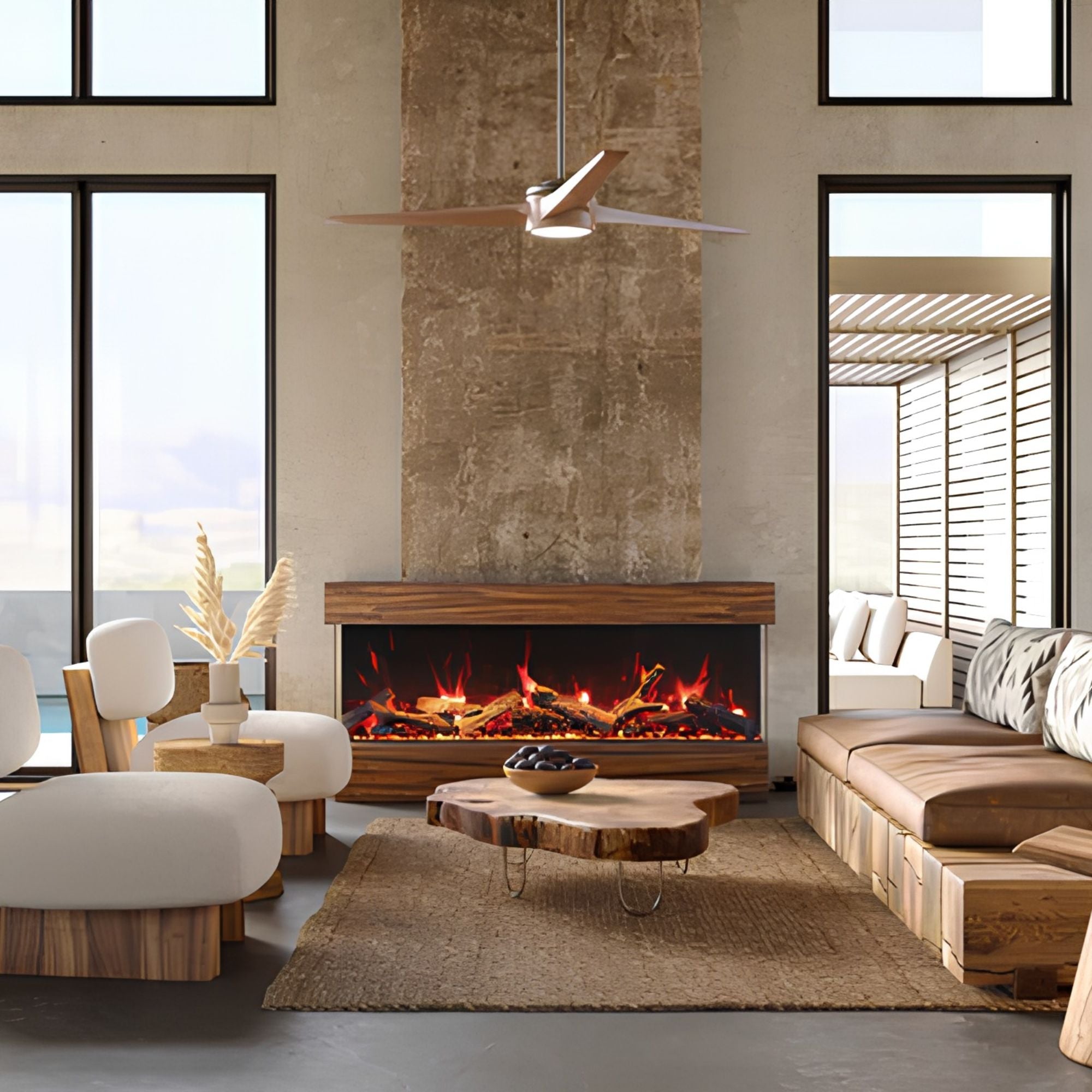 Amantii TRU VIEW Bespoke Electric Fireplace