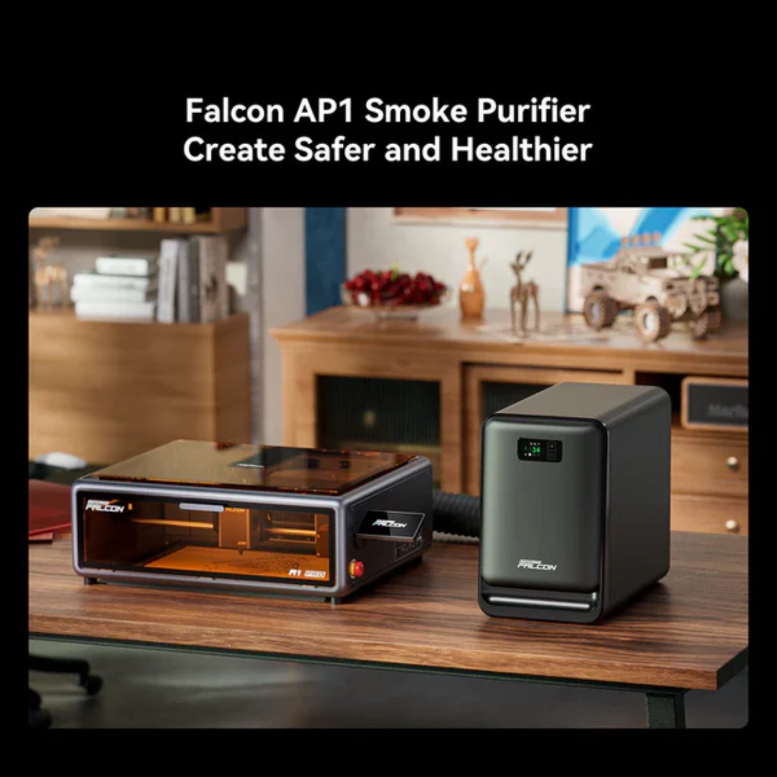 Creality Falcon A1 Pro 20W Laser Engraver HD Camera Wood Acrylic Use