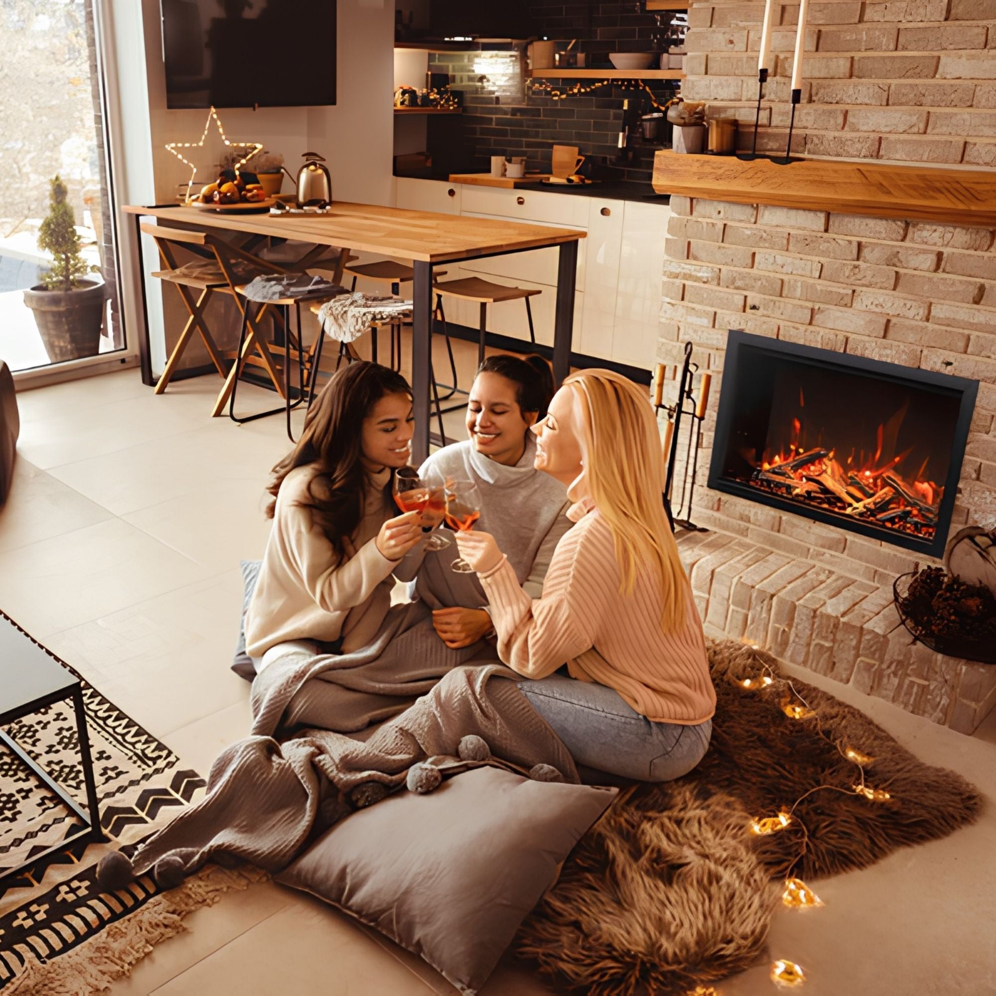 Amantii TRD-BESPOKE – Electric Fireplace