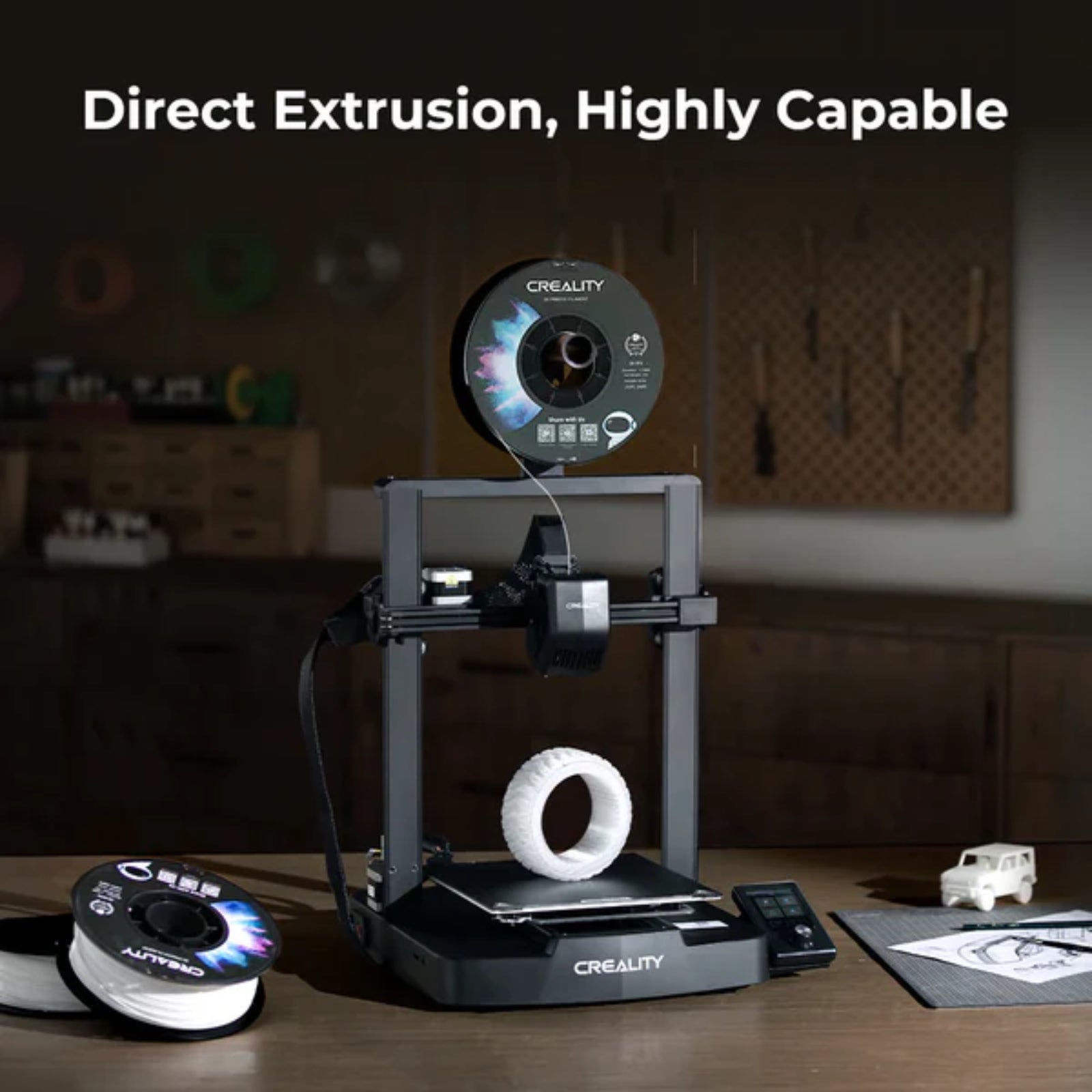 Creality Ender 3 V3 SE 3D Printer 250mm/s Auto Leveling Fast Sprite Direct Extruder PLA PETG TPU Stable
