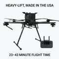 Inspired Flight IF1200A Drone with Blue Herelink Ground Control Station