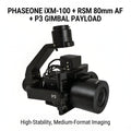 Inspired Flight PhaseOne iXM-100 with RSM 80mm Lens & P3 Gimbal Payload System
