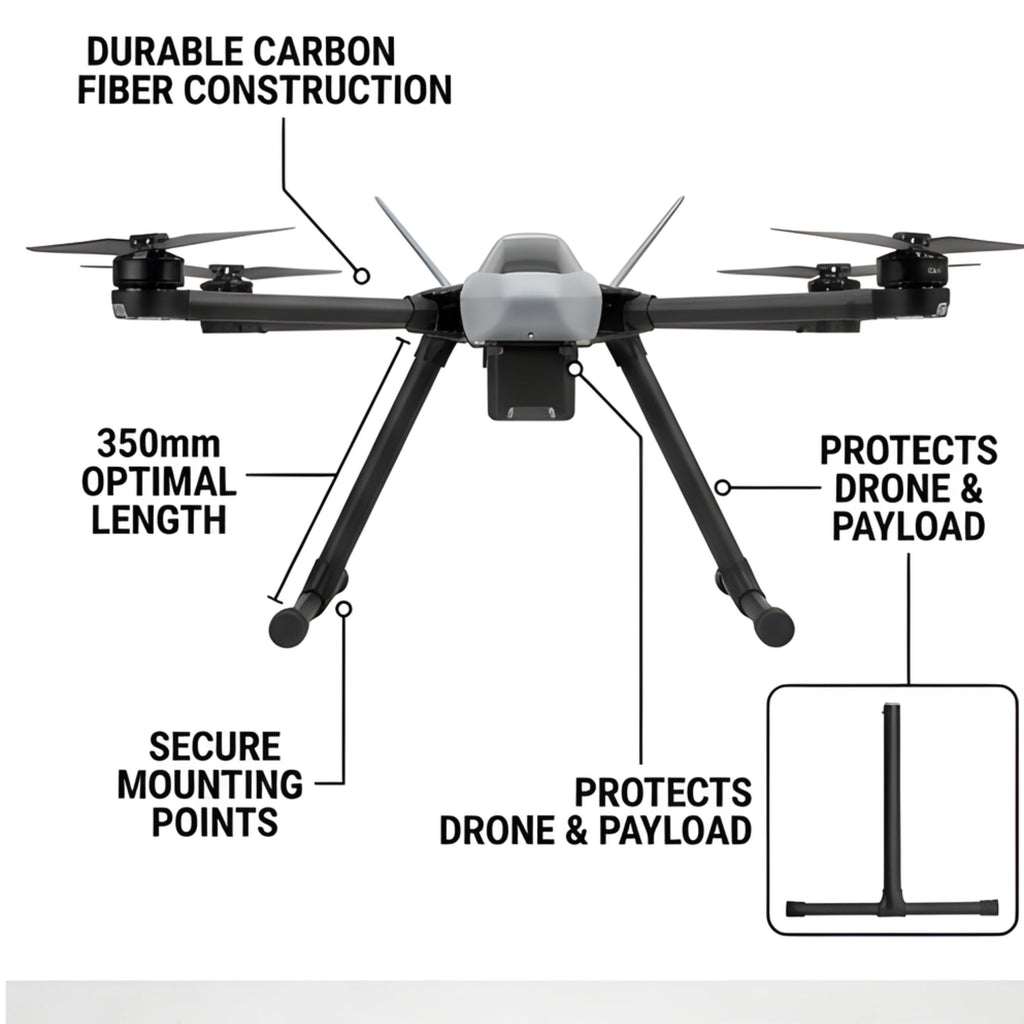 Inspired Flight IF800 Landing Gear Pair - 350mm Drone Accessories