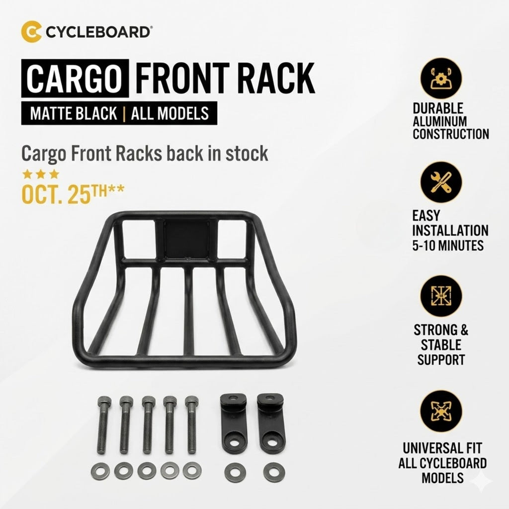 Cargo Front Rack | Matte Black | All Models