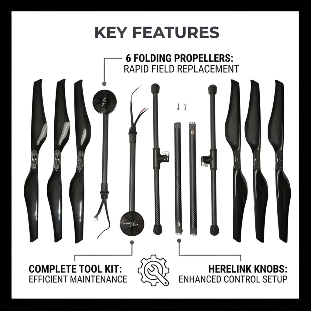 Inspired Flight IF1200A Spare Part Kit - Drone Maintenance Accessories