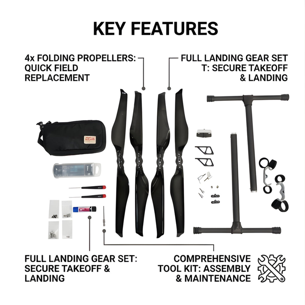 Inspired Flight IF800 Spare Part Kit - Drone Maintenance Accessories