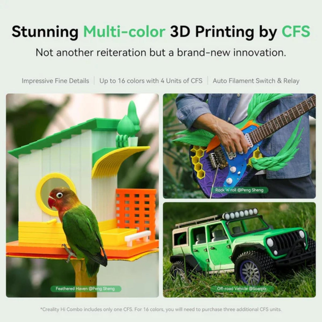 Creality HI 3D Printer 500mm/s RFID Auto Detection High Speed Smart Print Professional Use