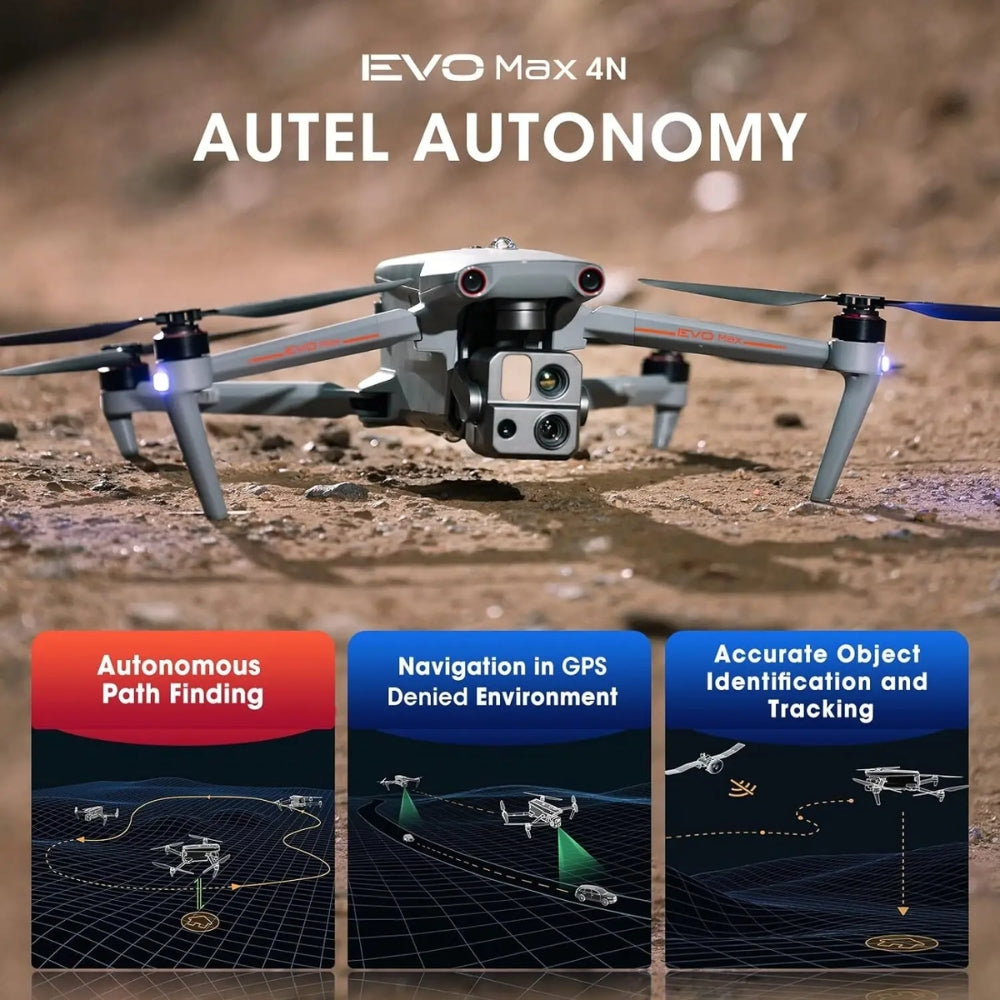 Autel EVO MAX 4N Drone Night Vision Thermal for Security Rescue