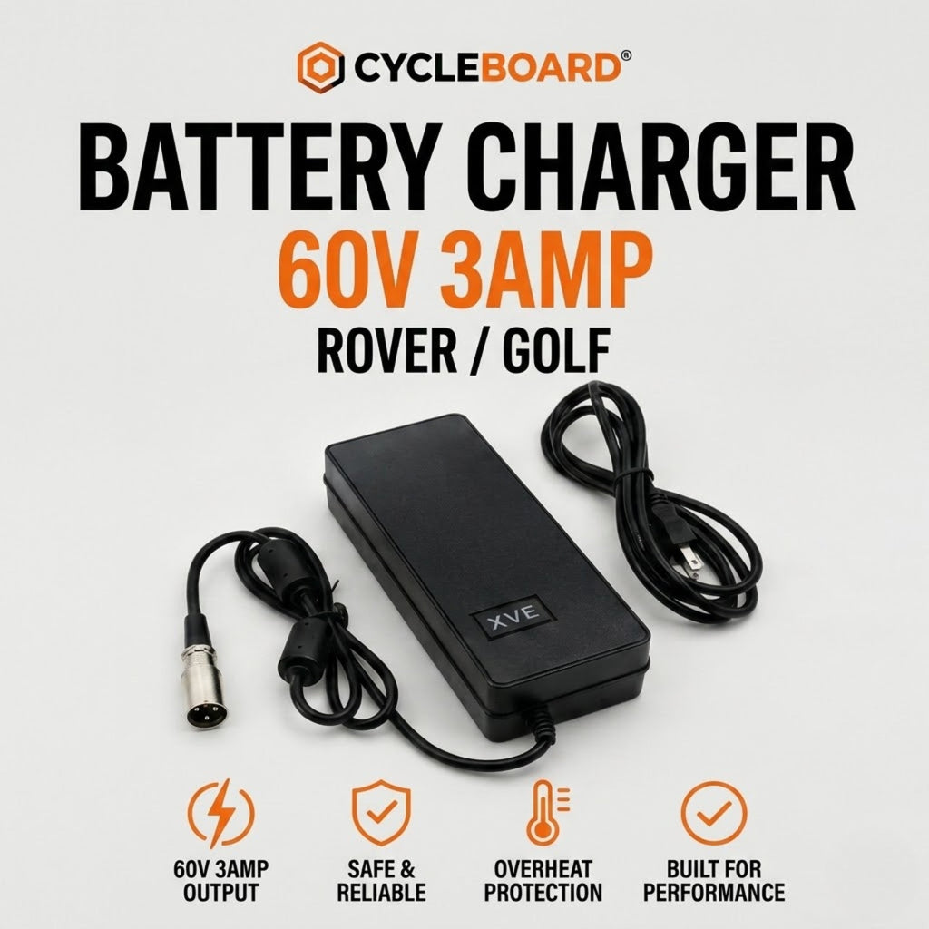 BATTERY CHARGER | 60V 3AMP | ROVER / GOLF