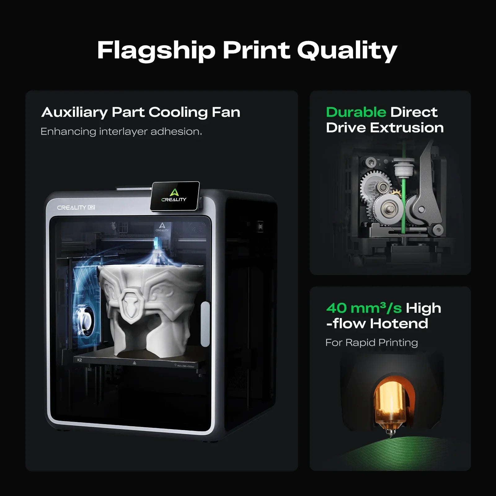 Creality K2 Combo 3D Printer Multicolor CFS 16 Colors AI High Speed