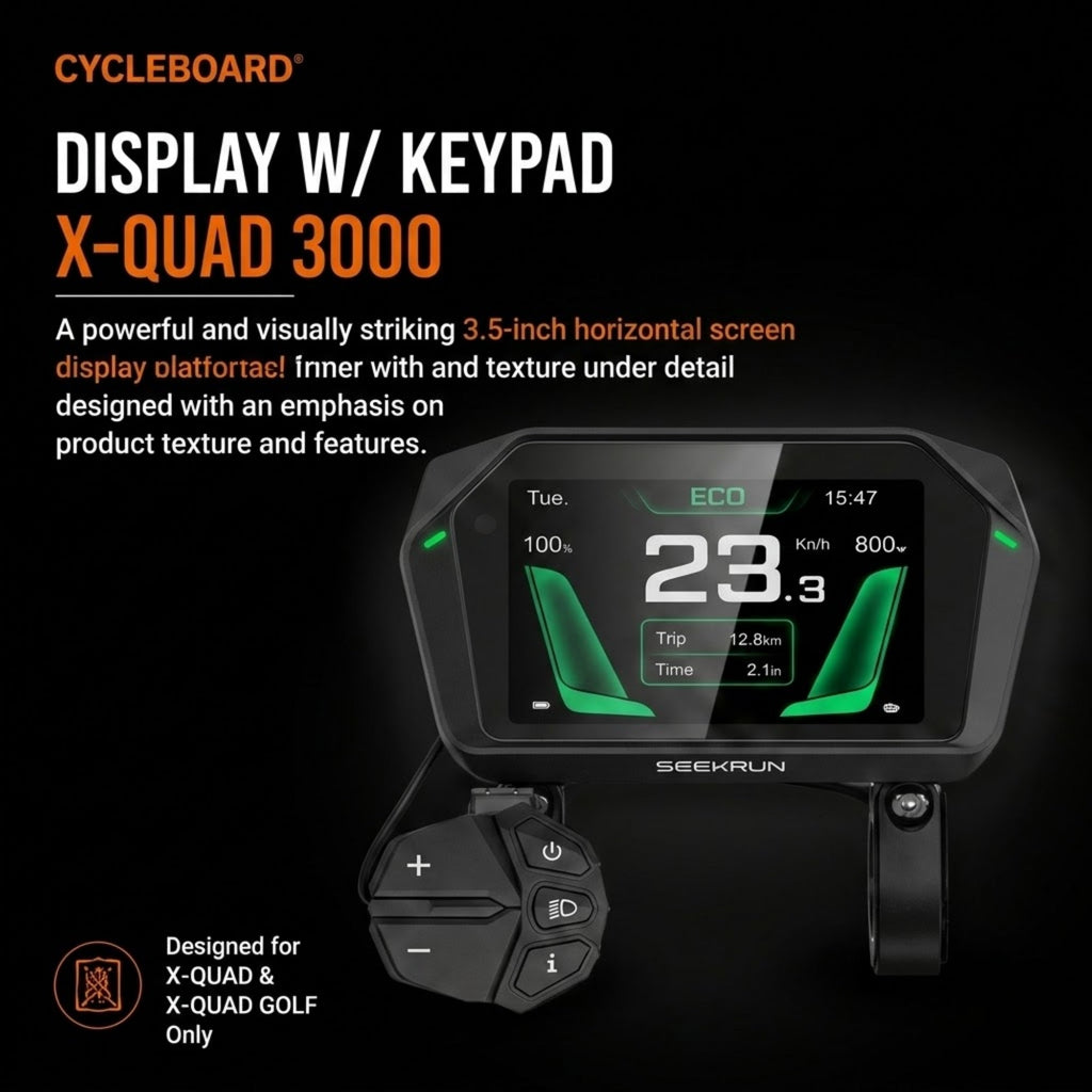 DISPLAY W/ KEYPAD | X-QUAD 3000