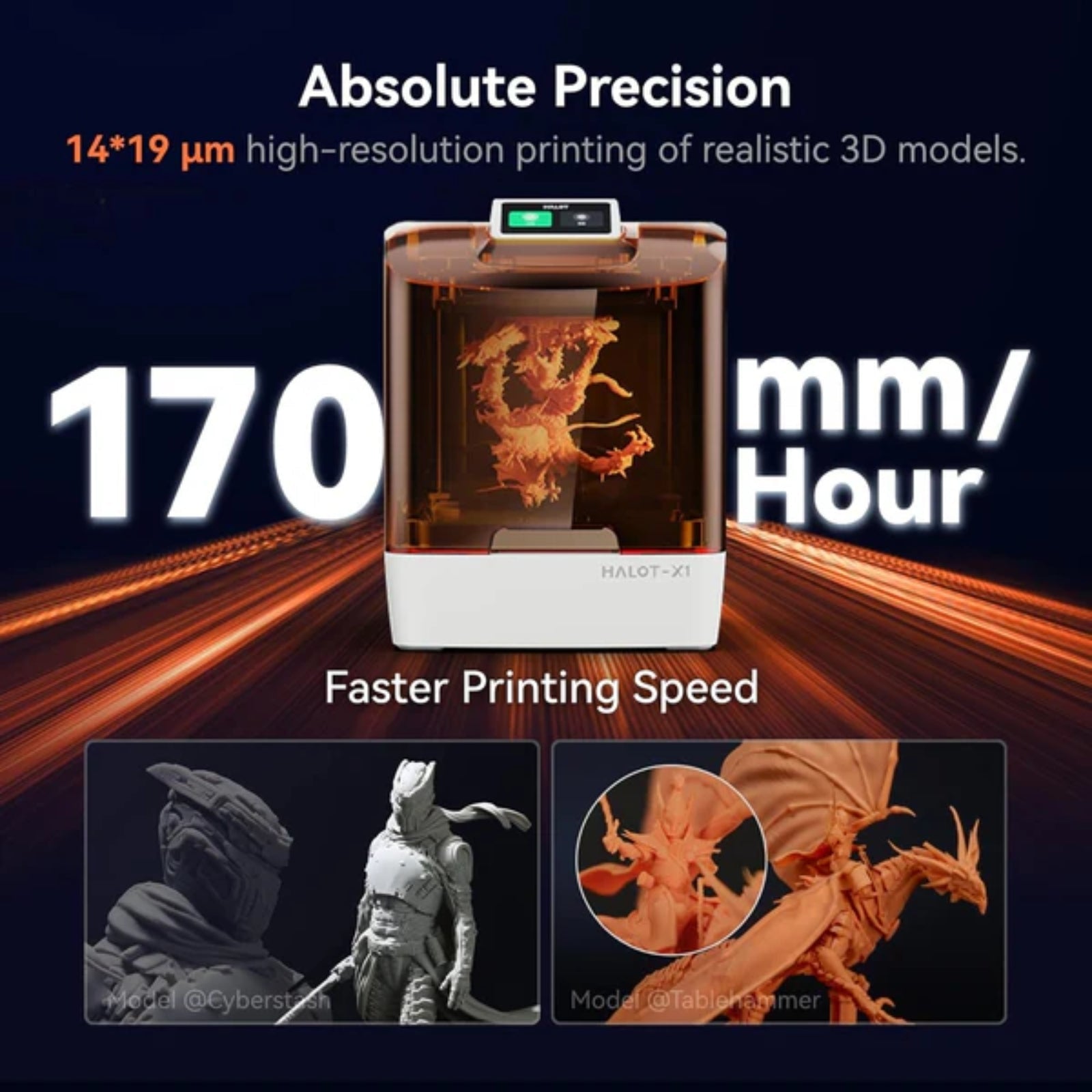 Creality Halot-X1 Combo Resin Printer 16K LCD High Speed Resin Use