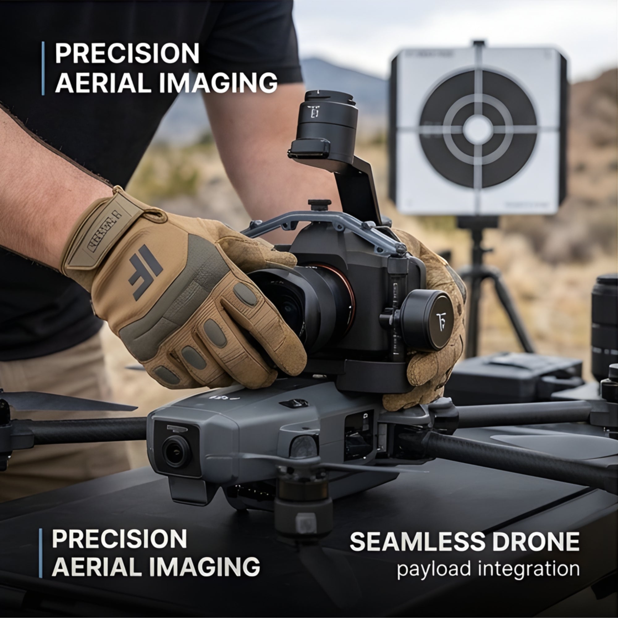 Inspired Flight Sony A7R 61MP Camera with 35mm Lens & Gremsy Gimbal - Drone Payload System