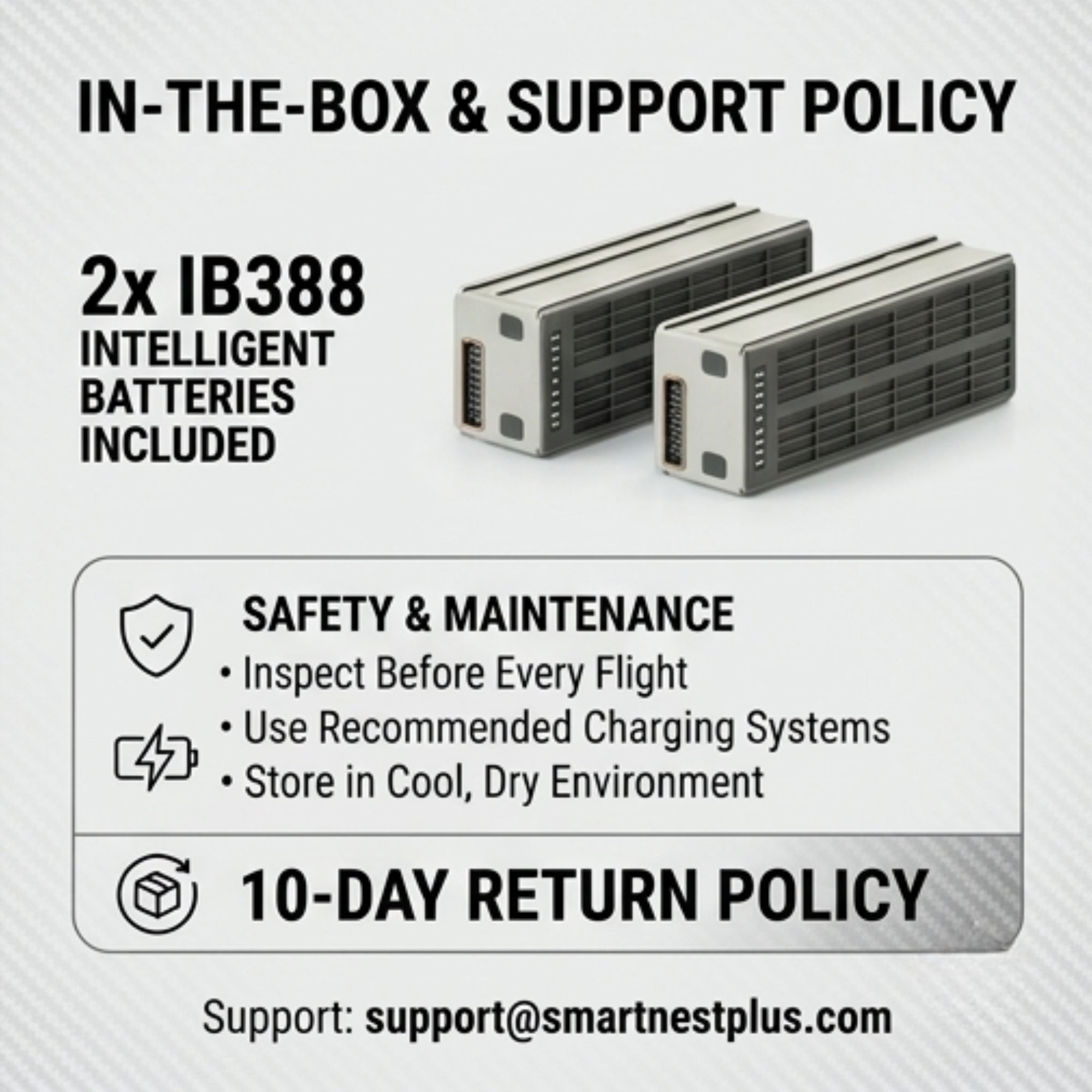 Inspired Flight IF800 Smart Battery Set - Drone Power System Battery