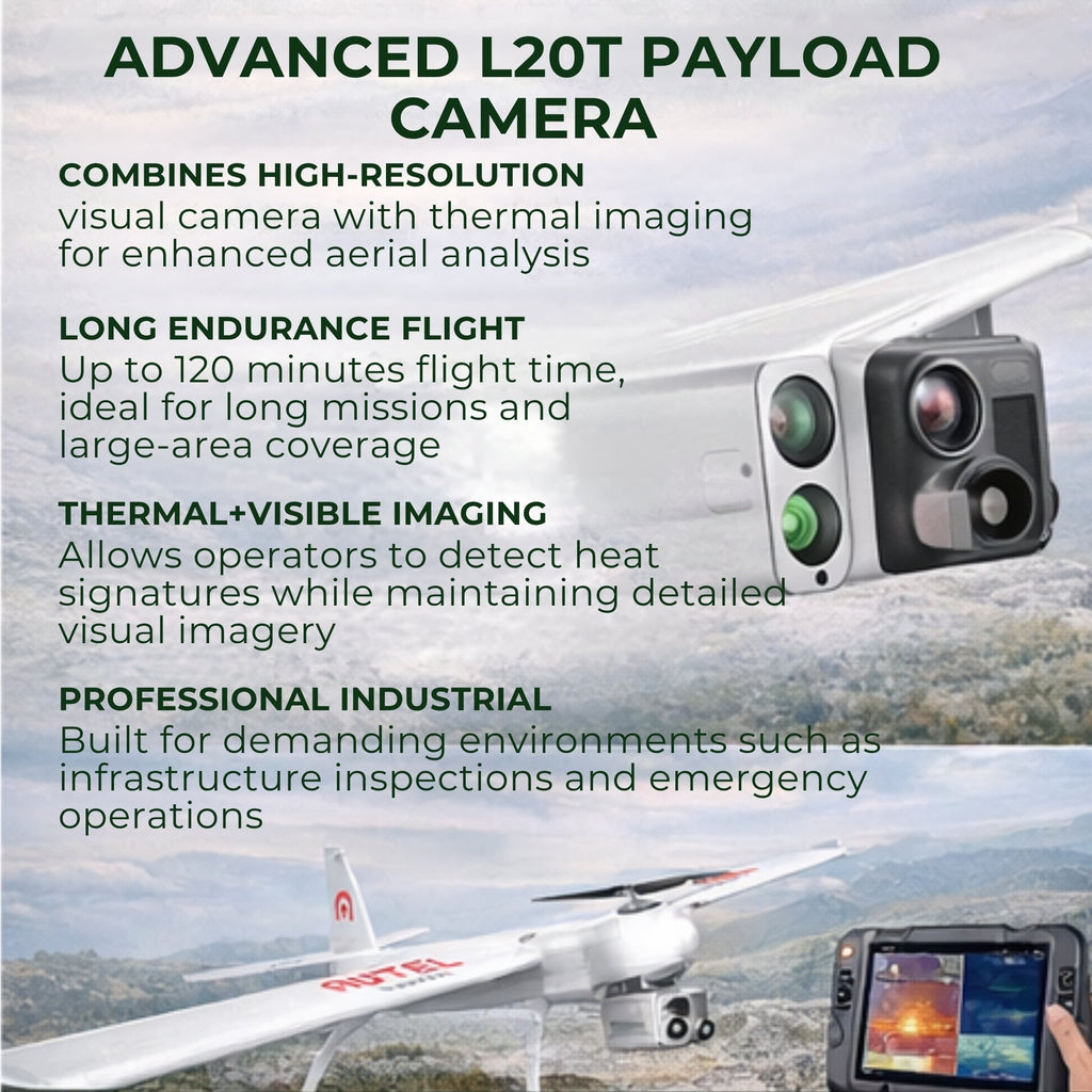 Autel Dragonfish Standard with L20T Payload Camera