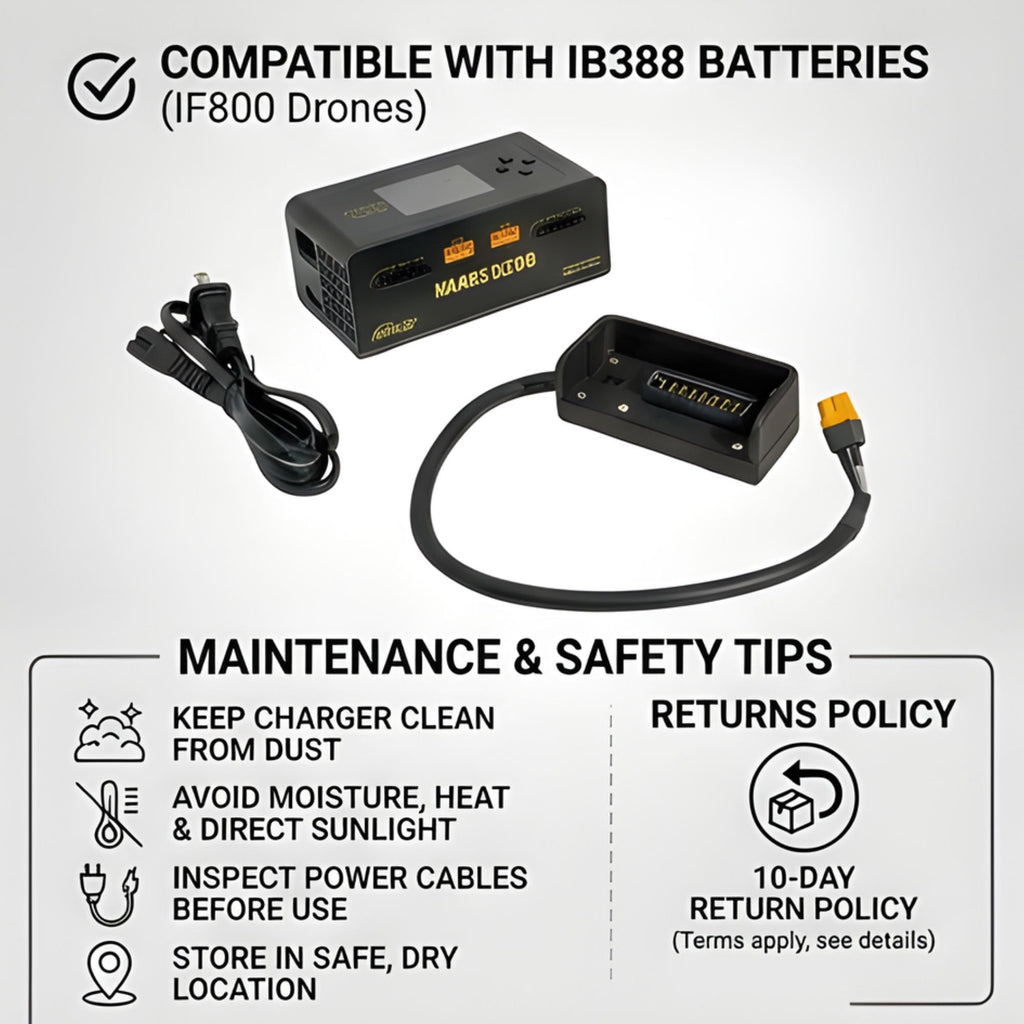 Inspired Flight Smart Charger for IF800 Drone - Battery Charging System