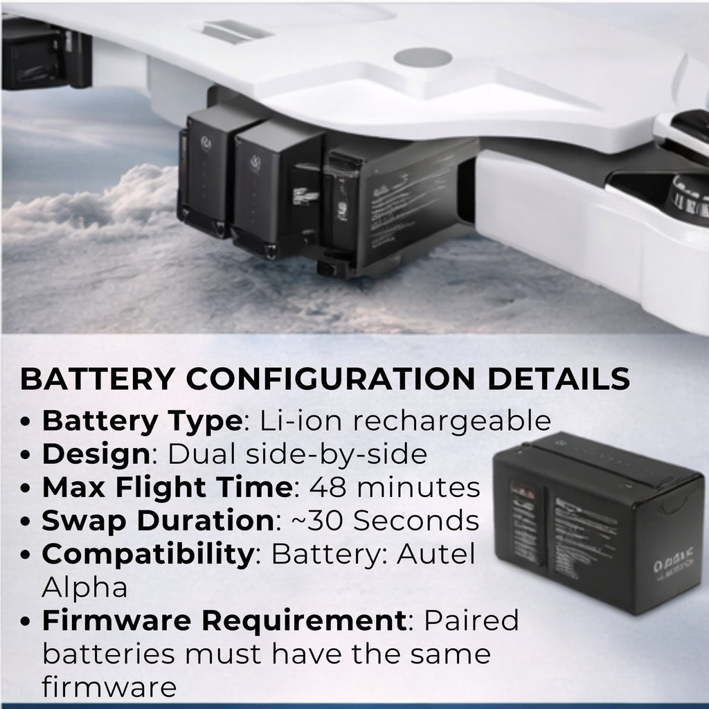 Autel Robotics Alpha Battery (2 PCs)