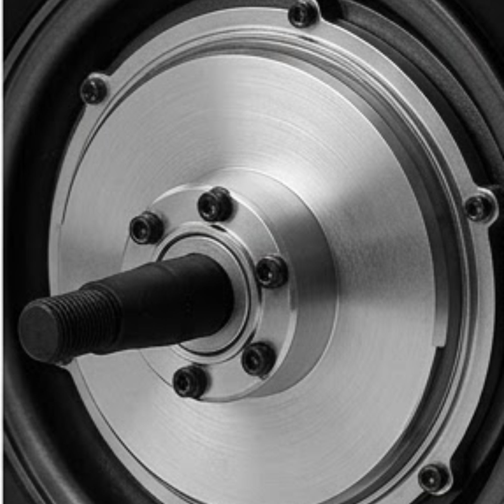 RIGHT MOTOR & WHEEL | 10" x 3.5" | X-QUAD 3000