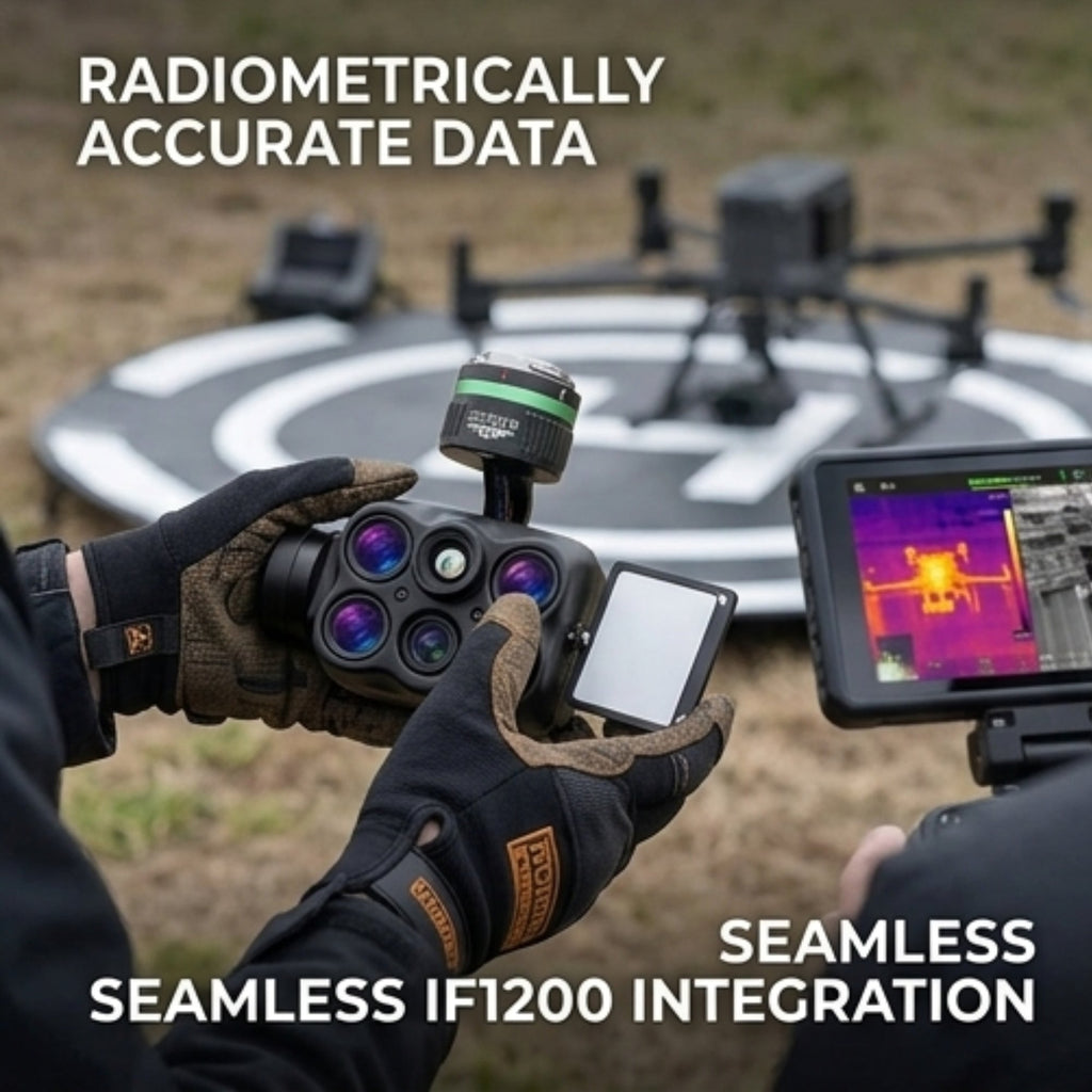 Inspired Flight Sentera 6XT-640R IF1200 Payload - Drone Thermal Imaging System