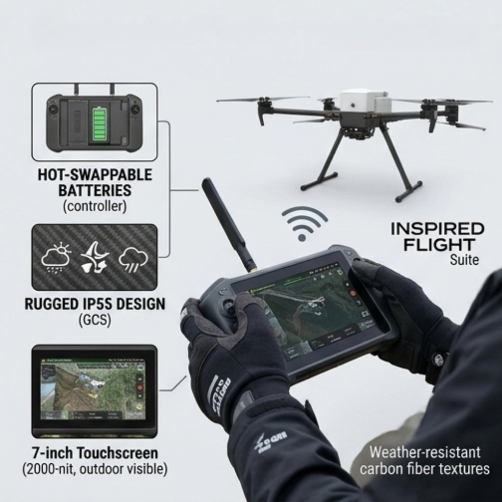 Inspired Flight IF800 GS-One Base Bundle - Drone Ground System Kit