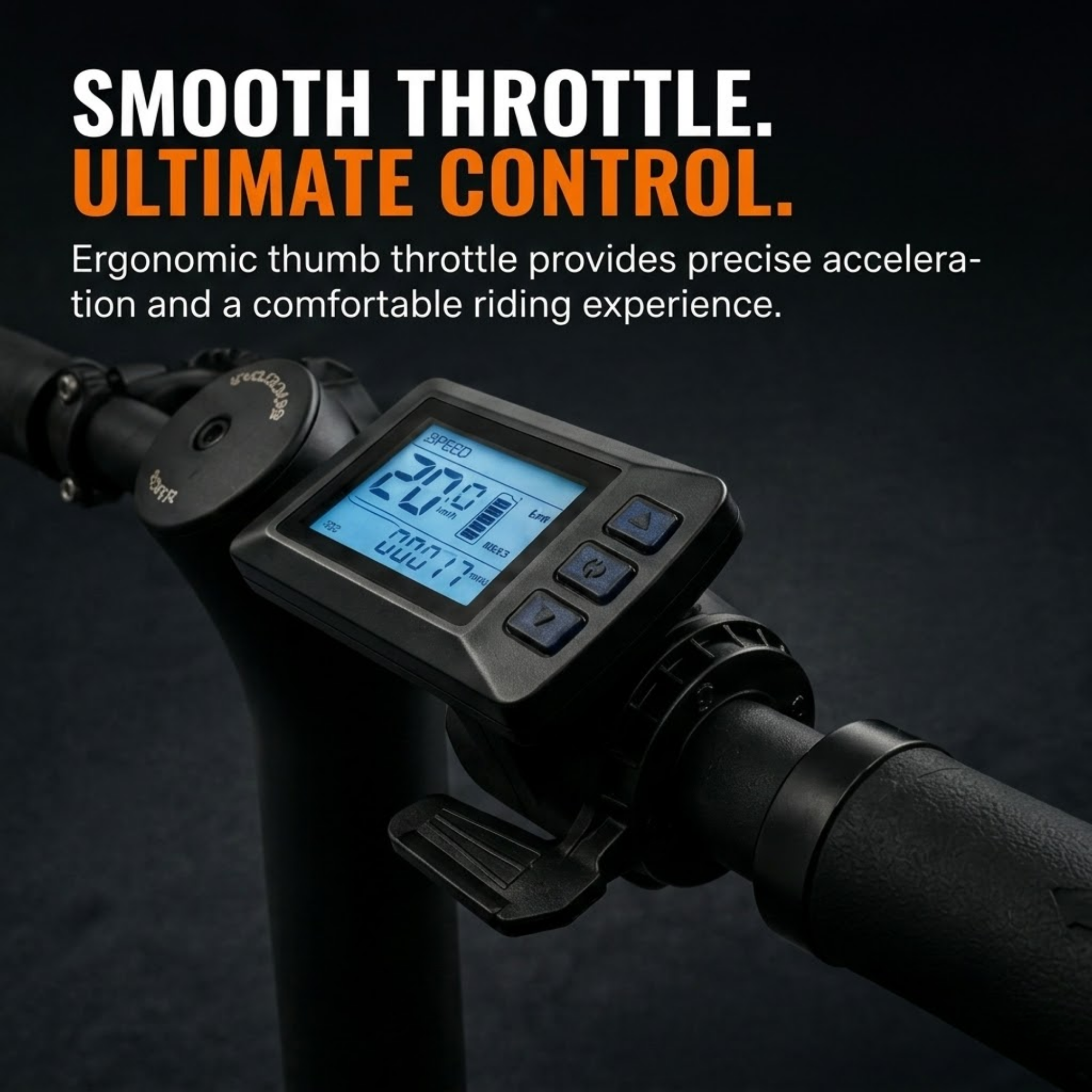 LCD DISPLAY & THROTTLE
