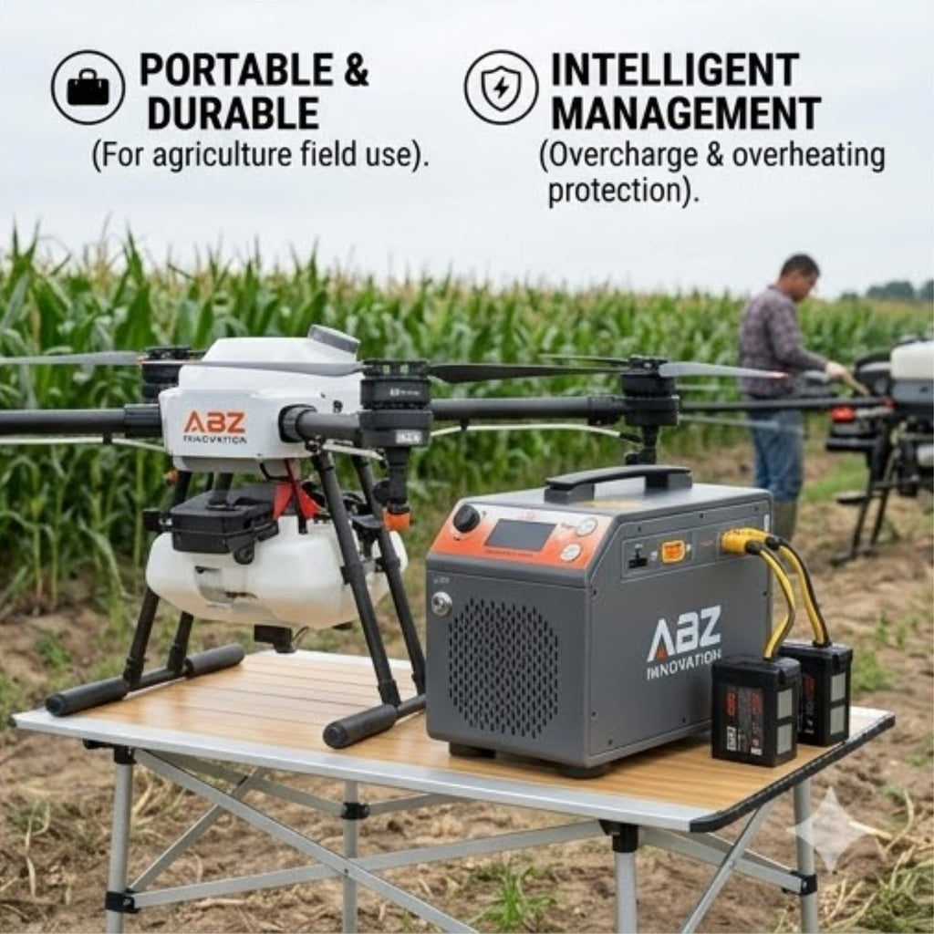 ABZ Innovation L30 Smart Charger Drone Battery Fast Multi Charge Use Agriculture Drone Use