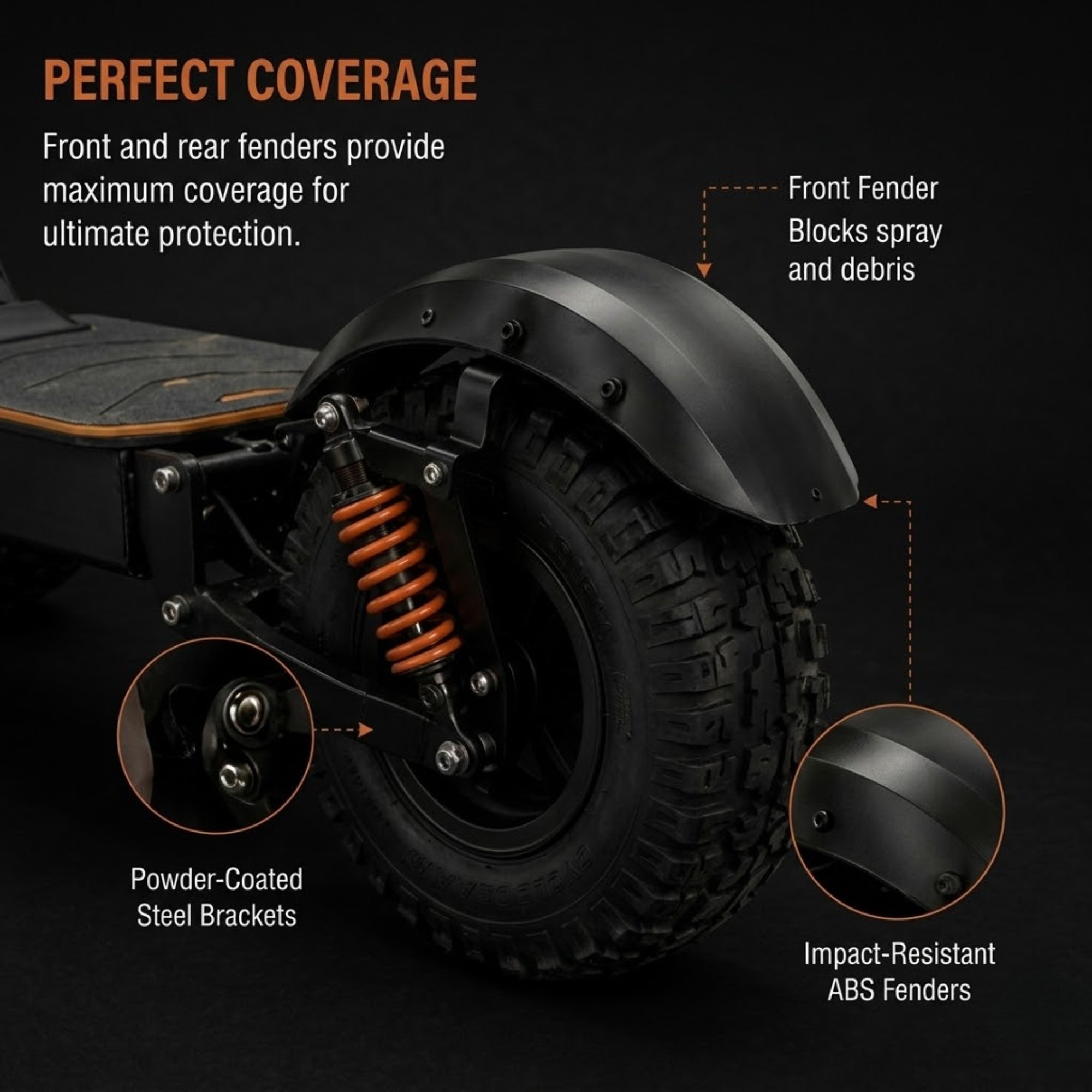 FENDER KIT | 13" TIRE | X-QUAD