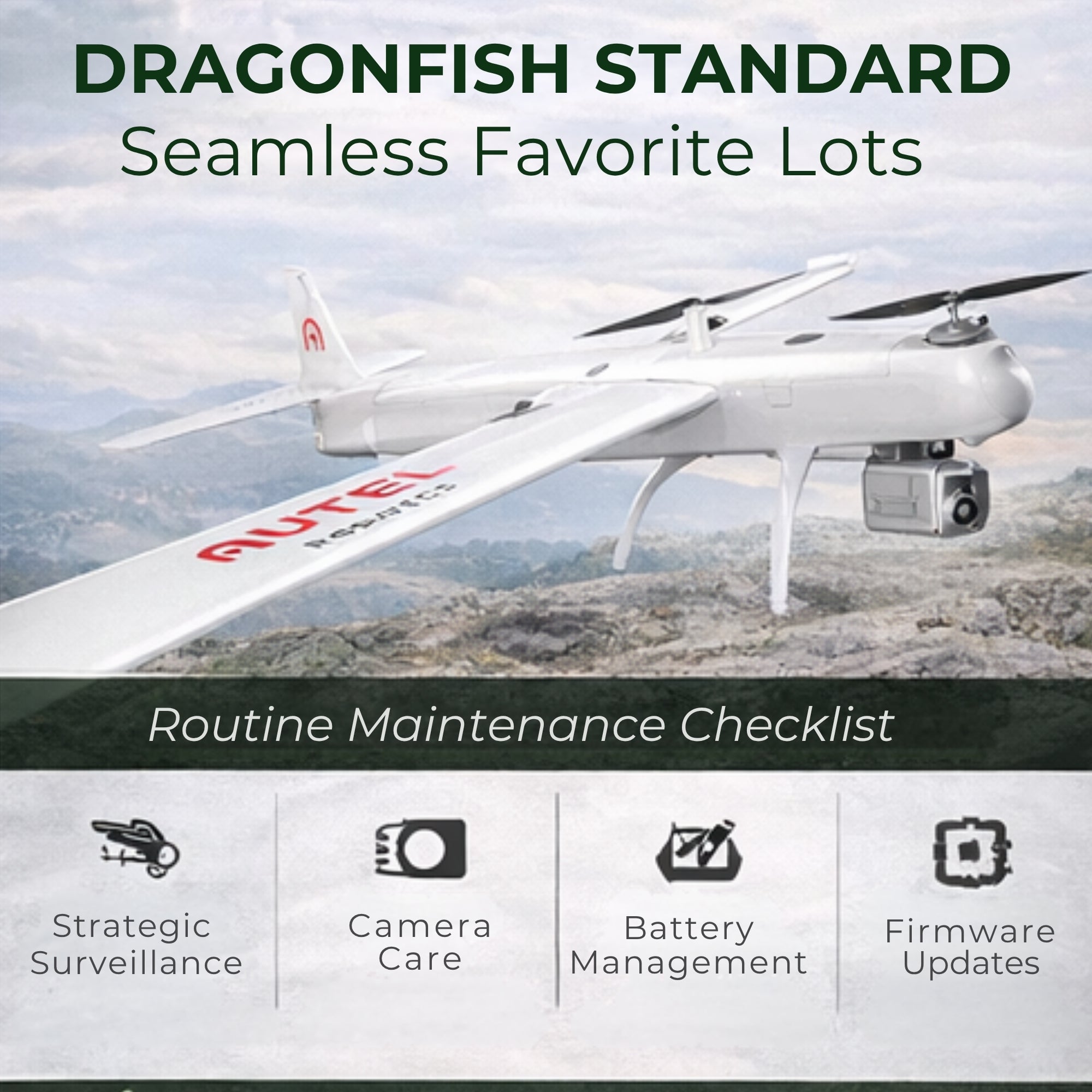 Autel Dragonfish Standard with L20T Payload Camera