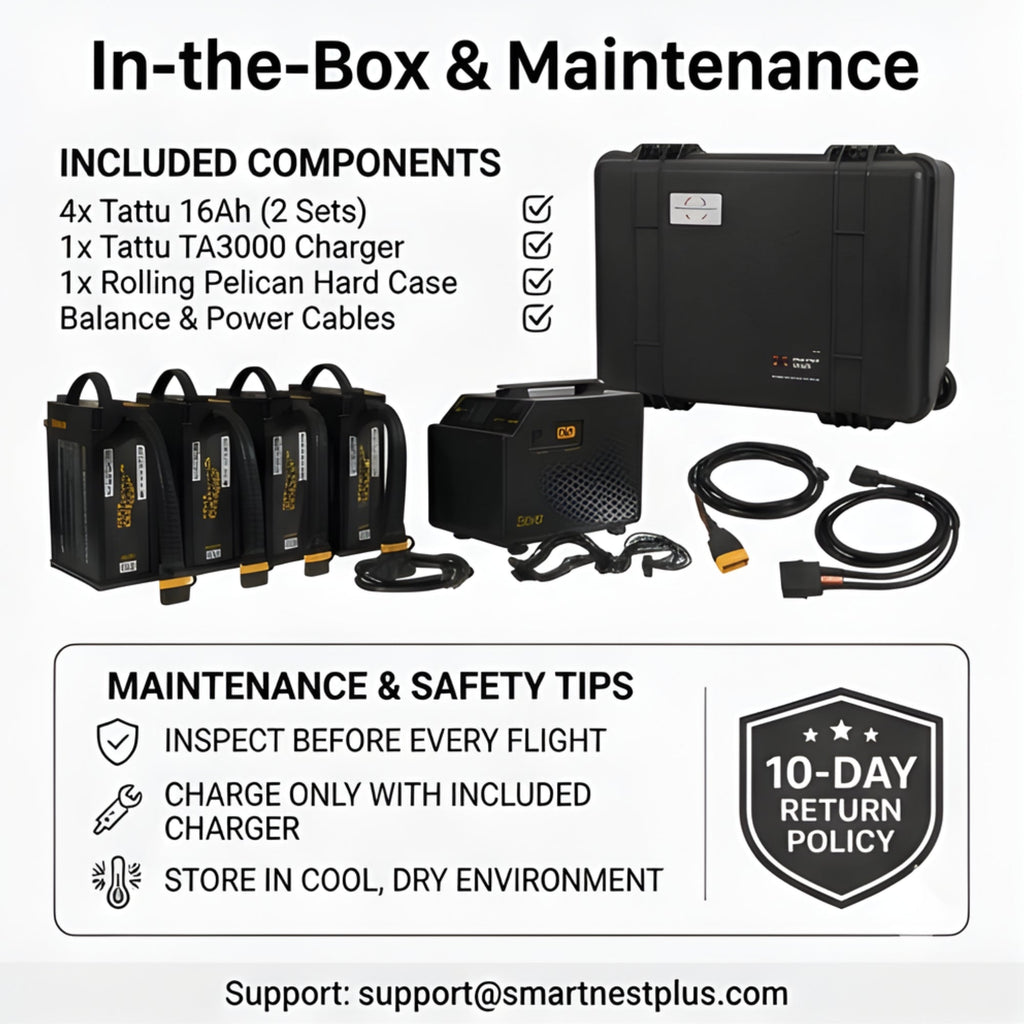 Inspired Flight IF1200A Battery Kit - Drone Power System Accessories