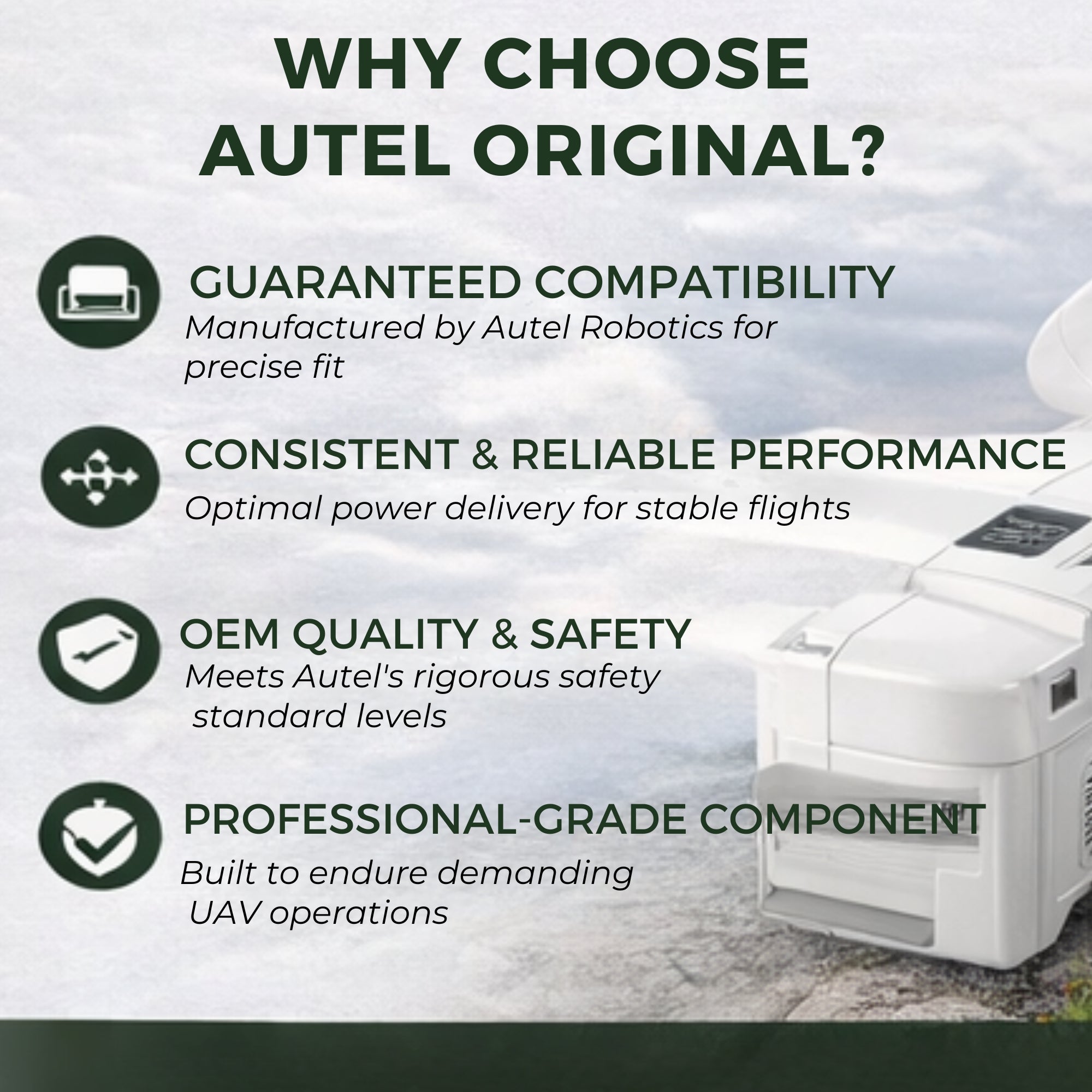 Autel Dragonfish Lite Aircraft Battery Long-Lasting Power Pack