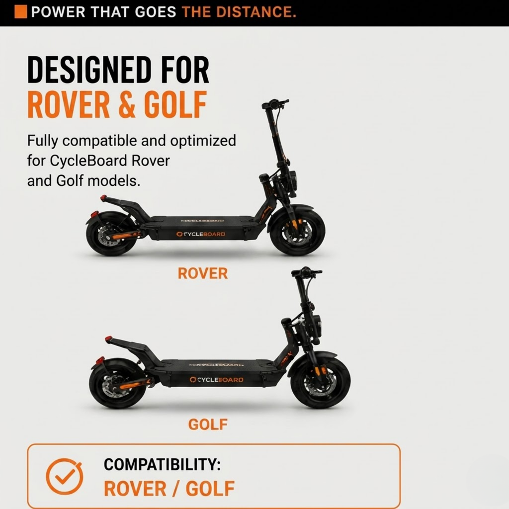 BATTERY | ROVER/GOLF | 60V 19.2AH