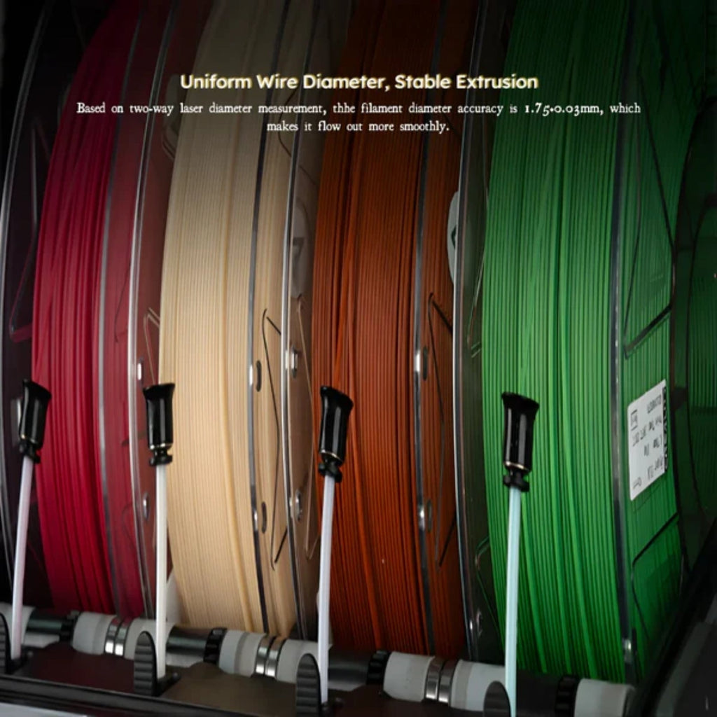 Creality 12KG PLA Bundle 6 Colors 12 Spools 600mm/s Fast Print Multi Color Creality Use