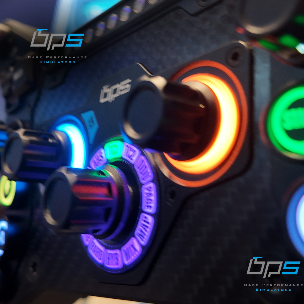 BPS FW1R Formula Wheel 1 Pro Sim Racing Carbon Fiber RGB Esports Wheel V1.0