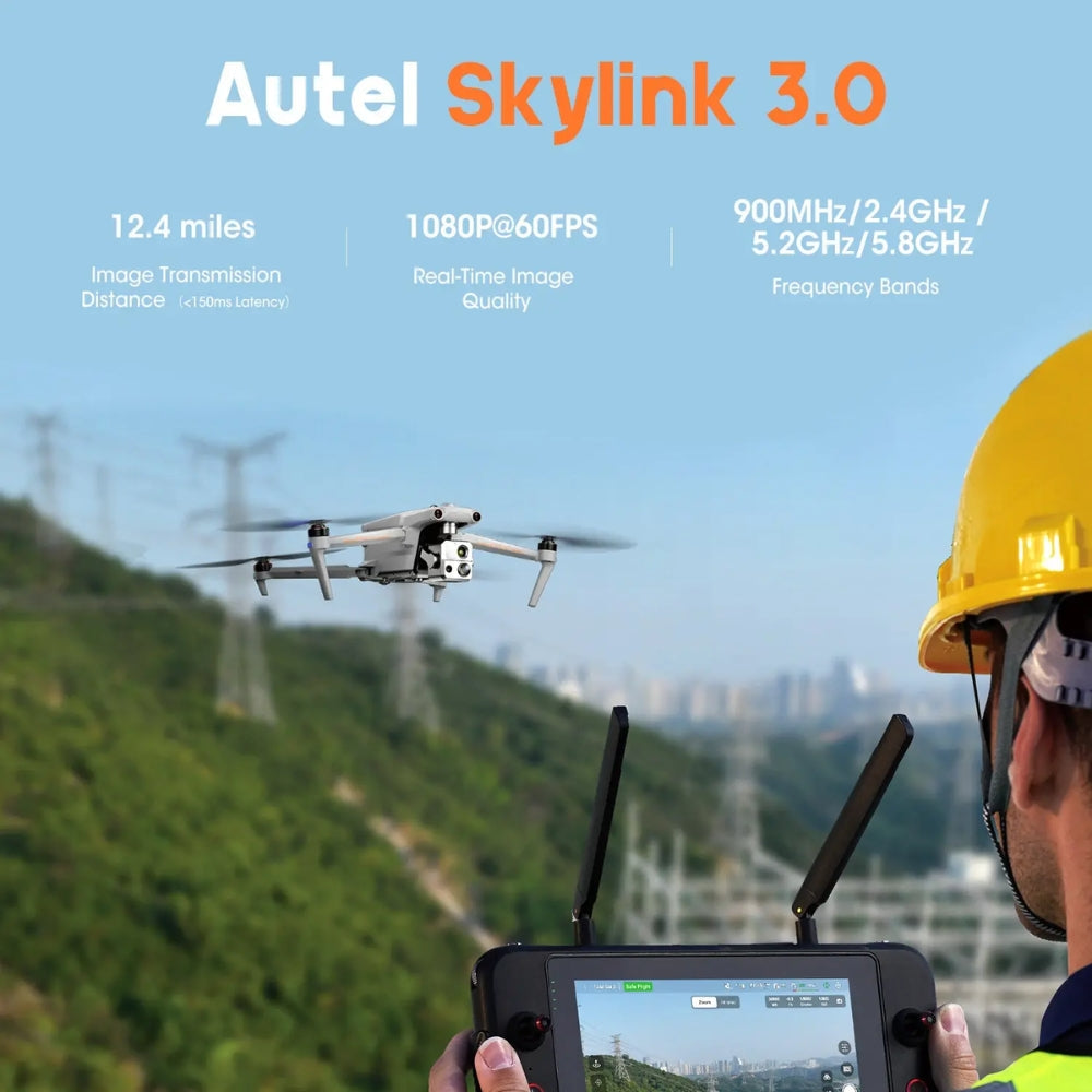 Autel EVO MAX 4T Drone Thermal Zoom Camera Laser for Rescue Security