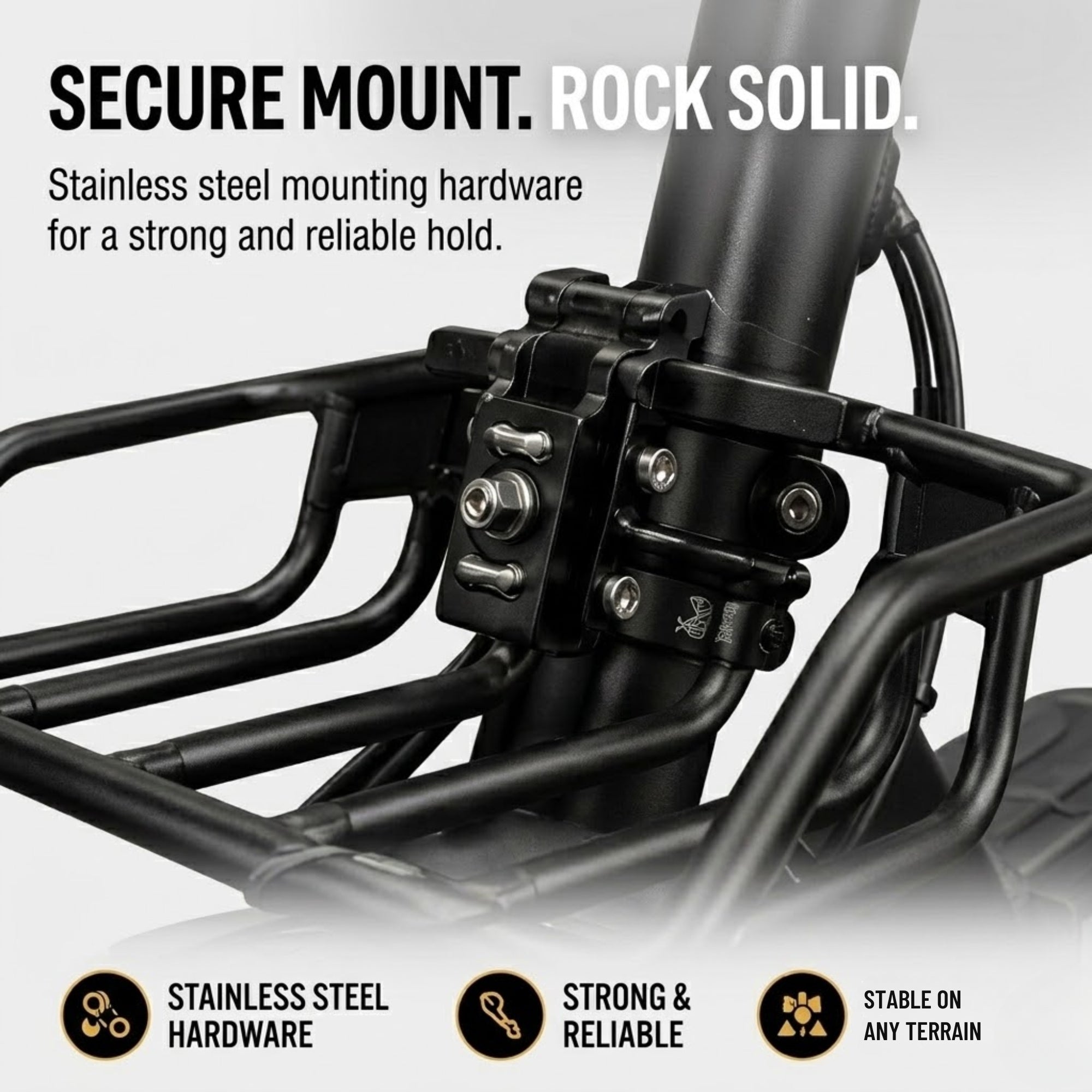 Cargo Front Rack | Matte Black | All Models