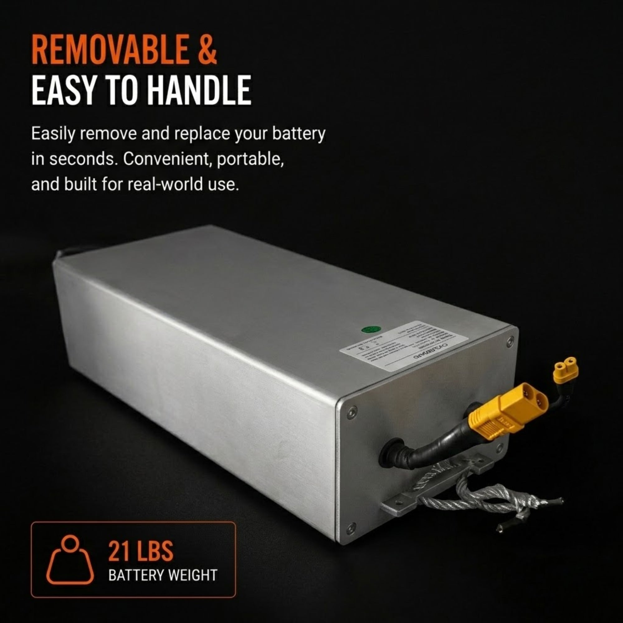 BATTERY | X-QUAD 3000 | 60V 30AH