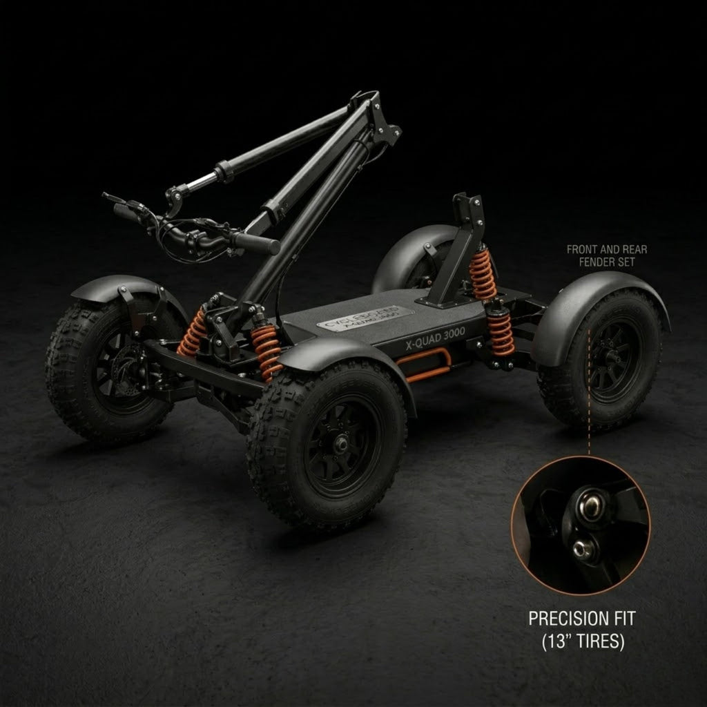 FENDER KIT | 13" TIRE | X-QUAD