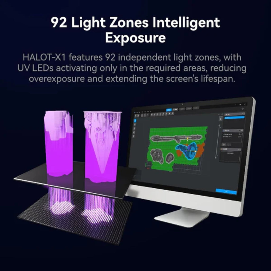 Creality Halot-X1 Combo Resin Printer 16K LCD High Speed Resin Use