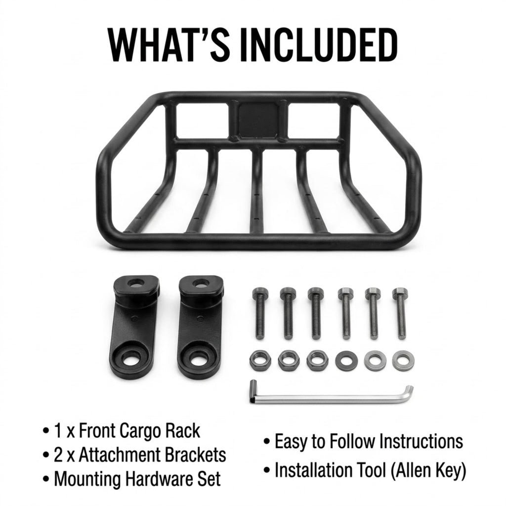 Cargo Front Rack | Matte Black | All Models