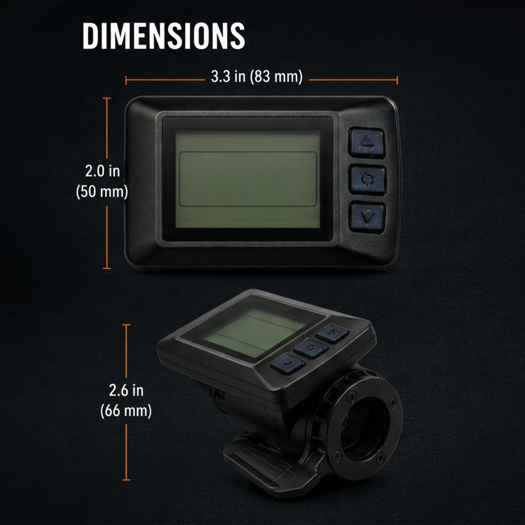 LCD DISPLAY & THROTTLE