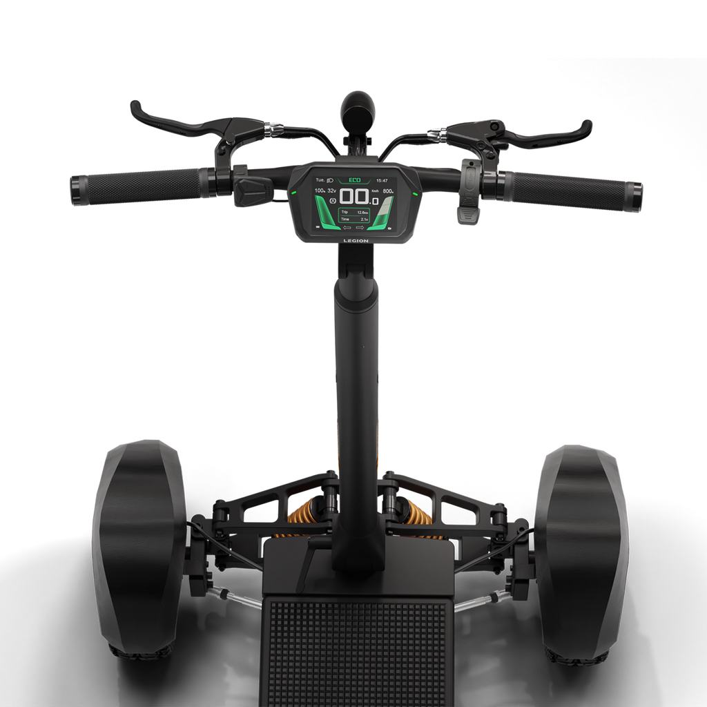 X-Quad 3000 All-Terrain Electric Board with Dual Motors, Hydraulic Brakes & LCD Display
