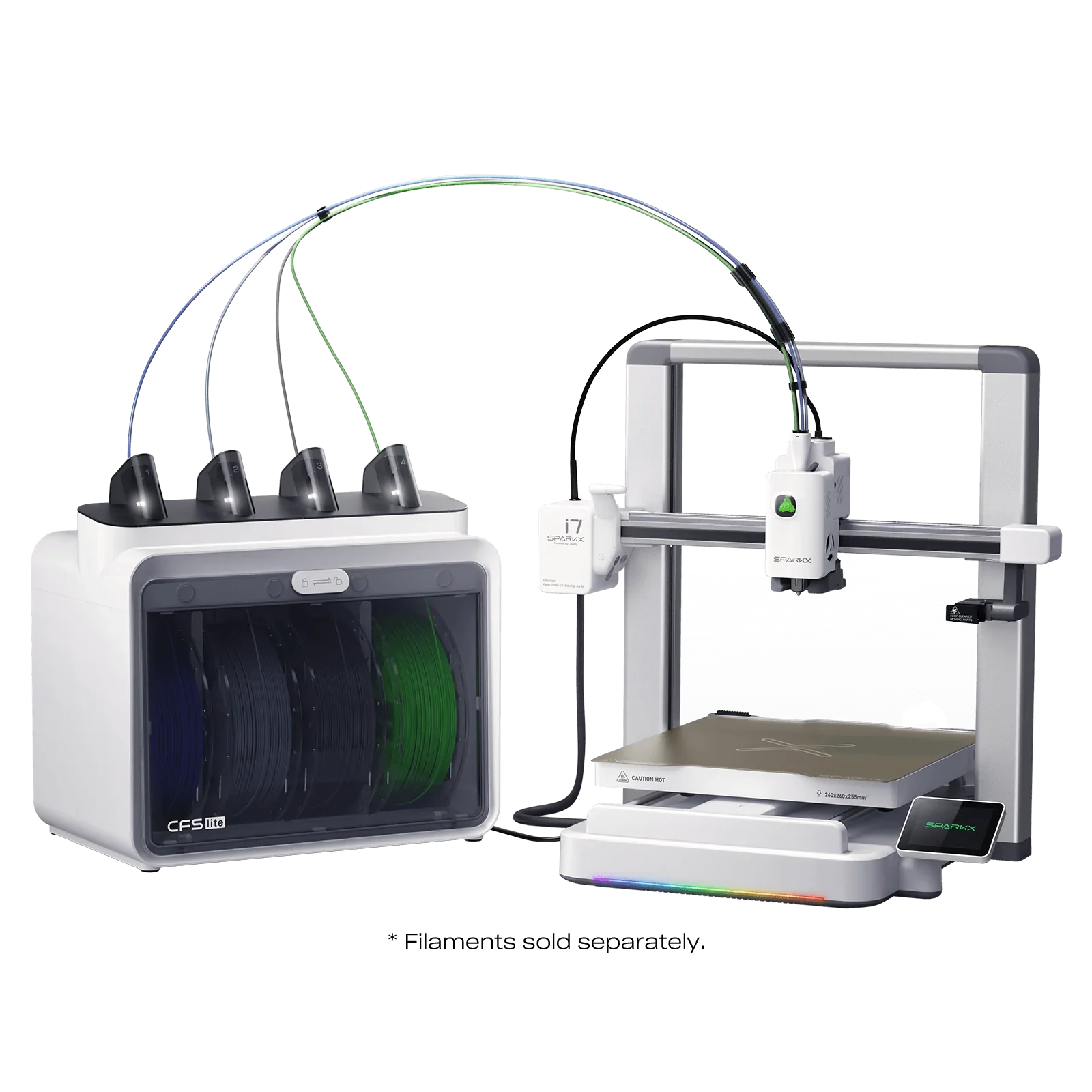 Creality SPARKX i7 Color Combo 3D Printer AI Photo to 3D Model RGB Light Custom Figurines Creative Use