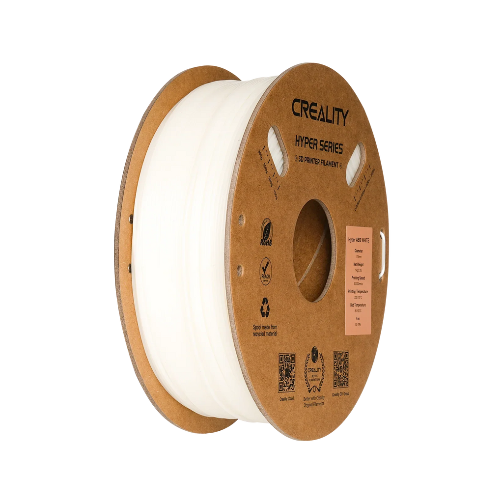 Creality Hyper ABS 1kg 3D Filament Fast Print - High Strength with Durable Hyper Series