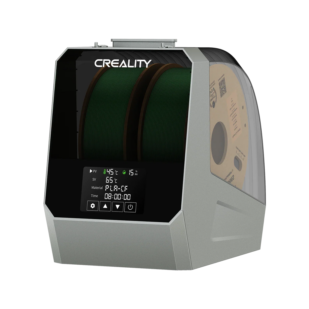 Creality Space Pi Dryer Plus Dual Spool Filament Dryer 360° Hot Air LCD Touch Moisture Control Presets